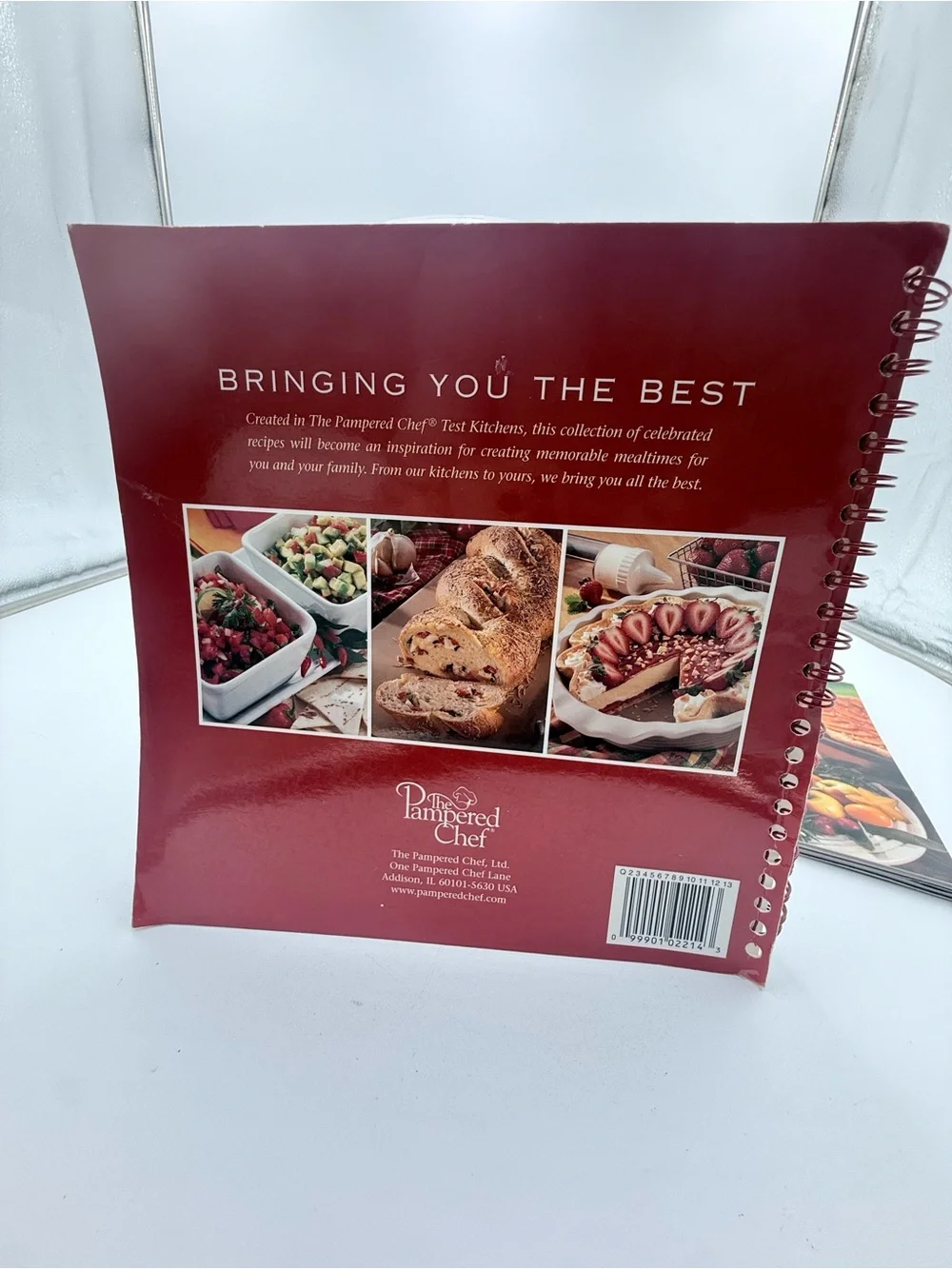 Pampered Chef Cookbooks Lot Of 3 All the Best, Stoneware Sensations, Celebrate
